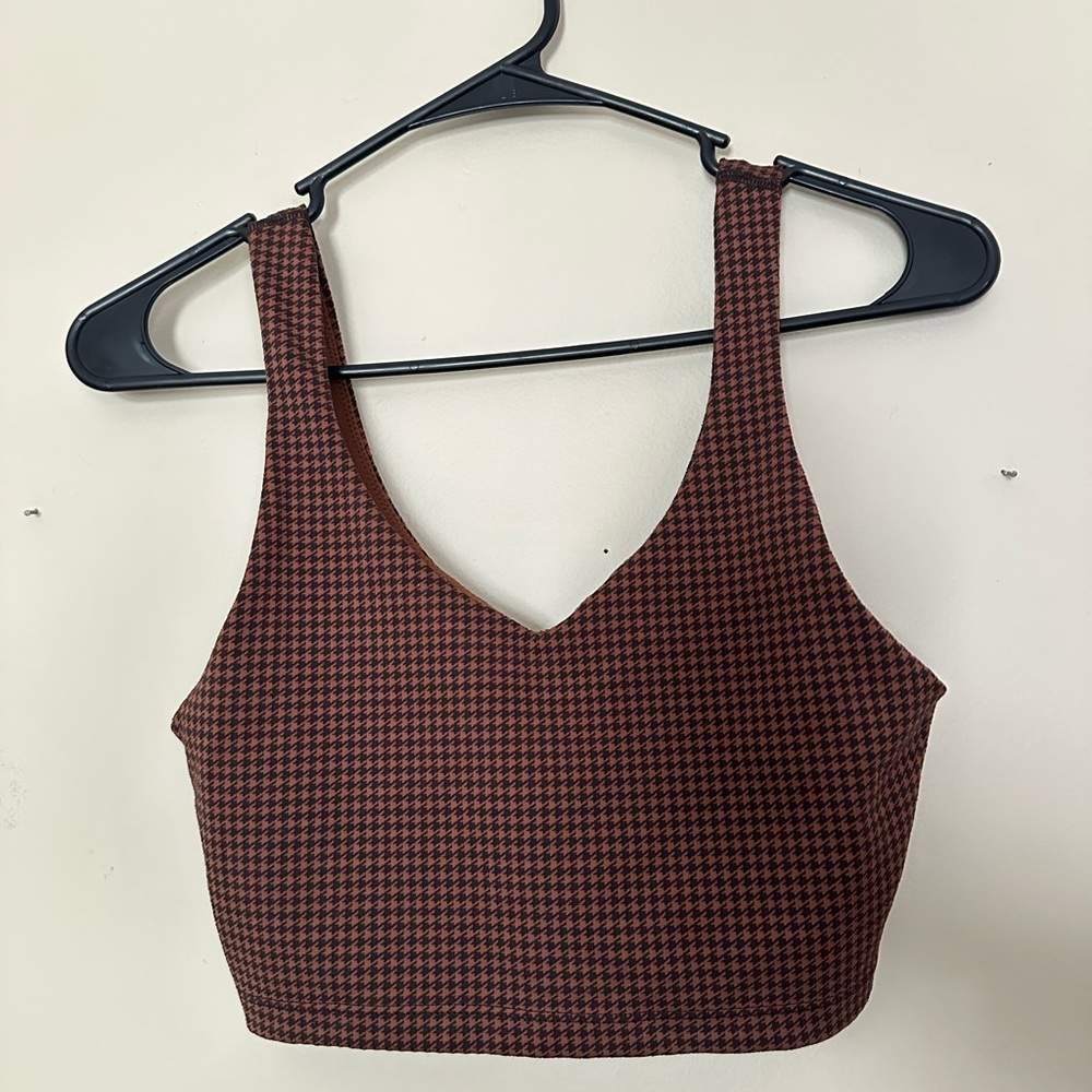 Brown Aerie Women's Crop Top/Sports Bra